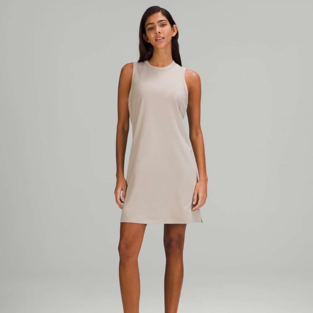 NWT Lululemon Classic-Fit Cotton-Blend Dress